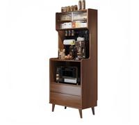 ZZlei2yu-12 Console de Salle à Manger Buffet de Salle à Manger Petit Appartement Salon Cuisine Armoire Haute Rangement Murale intégrée for la Maison