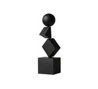 ZZlei2yu-12 décoration d'intérieur Modern Creative Geometric Art Wood Sculpture Ornament for Living Room and Bedroom Decoration