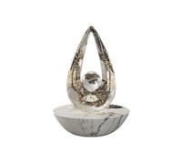 ZZlei2yu-12 décoration d'intérieur Transparent Teardrop Art Ornament Marble Sculpture(Transparent)