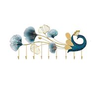 ZZlei2yu-12 Porte Manteau Mural Patères modernes de style chinois derrière la porte, crochets suspendus, étagères, crochets for clés, entrée simple, crochets décoratifs créatifs(Moyen)