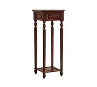 ZZlei2yu-12 Socle Étagère à Fleurs Classique américaine en Noyer Noir, Support for Plantes d'intérieur à Pieds Hauts Petite Base(Grand)
