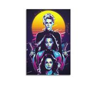 ZZLUUB Poster de film Charlie's Angels sur toile - Impression d'art moderne pour chambre à coucher - 60 x 90 cm