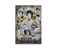 ZZLUUB Poster de film « Enter The Dragon » - Peinture murale décorative sur toile - Poster moderne pour chambre à coucher - 50 x 75 cm