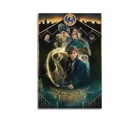 ZZLUUB Poster de film Fantastic Beasts And Where to Find Them1 - Impression sur toile - Décoration murale moderne pour chambre à coucher - 40 x 60 cm