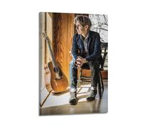 ZZLUUB Poster de guitariste Eric Johnson - Impression sur toile - Décoration murale moderne pour chambre à coucher - 20 x 30 cm