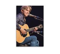 ZZLUUB Poster de guitariste Eric Johnson1 - Impression sur toile - Décoration murale moderne pour chambre à coucher - 20 x 30 cm