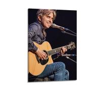 ZZLUUB Poster de guitariste Eric Johnson1 - Impression sur toile - Décoration murale moderne pour chambre à coucher - 40 x 60 cm