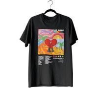 ZZlZYQ Bad Un Verano_$in Ti Bunny T-Shirts à Manches Courtes - New Album T-Shirts à Manches Courtes for Fans(Medium)