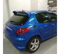 ZZQYLF ABS Voiture Becquets Arrière pour Peugeot 206 207, Coffre Arrière Aileron Spoiler Décoration Accessoires,Blue