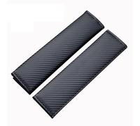 ZzQyy 2 PièCes Rembourrage de Ceinture de Sécurité pour Audi A3 8Y S-line/S3/RS3, Voiture Amovible Ceinture Protecteur Couverture,A-Black