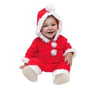 ZZSEAI Ensemble Noel Bebe,Body Noel Bebe Fille Tenue + Pantalons + Chapeau De PèRe NoëL Ensemble BéBé GarçOn DéGuisement PèRe NoëL BéBé GarçOn Un Bebe pour Noel Habit Pere Noel Enfant
