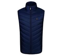 ZZSEAI Gilet Chauffant Moto,éLectrique Usb VêTement Gilet Chaud Hiver Chasse Doudoune Capuche Manteau Chauffant Homme Veste De Travail Chauffante Homme Doudoune+Chauffante (Powerbank Non Inclus)