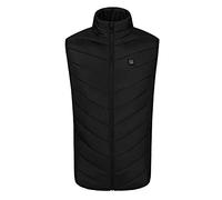 ZZSEAI Gilet+Chauffant,Veste Homme Hiver Impermeable Lavable VêTement De Chauffage Pour Moto Chasse Besoin De Sorties Usb Batterie Veste Chauffante Doudoune Chauffante VêTements Chauffant