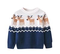 ZZSEAI Pull de Noël pour bébé Fille et bébé garçon,Noël Nouveauté Pull 2-14 Enfant Hiver Sweat-Shirt Pull Noel Garcon Pull NoëL GarçOn Vêtement de Noël pour Bébé 6 Mois-3 Ans Pulls Sweat Hauts