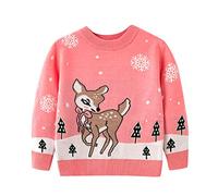 ZZSEAI Pull de Noël pour Garçons et Filles,Pull Enfant à Motif Arbre de Noël Enfant Hiver Sweat-Shirt Pull Noel Enfant 6 Ans Pull E Noel Tenues pour Tout-Petits Enfants Filles Pulls Sweat Hauts