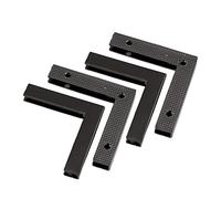 ZZSRJ 4 pièces Coin Sac Boucles Bordure métal Boutons Bagages Sac à Main Cuir Artisanat matériel Accessoires (Color : 4pcs G, Size : One Size)