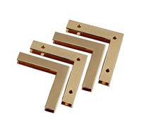 ZZSRJ 4 pièces Coin Sac Boucles Bordure métal Boutons Bagages Sac à Main Cuir Artisanat matériel Accessoires (Color : 4pcs l, Size : One Size)