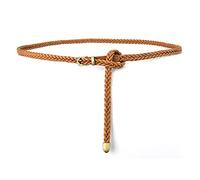 ZZSRJ Ceinture de mode rétro pour femme, ceinture tressée polyvalente pour femme, ceinture décorative pour jeans (longueur de la ceinture : 100, couleur : C2)