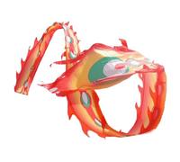 ZZTWER Danse carrée Contrôle du Poteau télescopiqueRuban de danseRuban de Fitness extérieur Extra-largeConception légèreConvient à l'entraînement de Fitness Accessoires de Spectacle(8m)