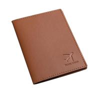 ZZTWER Housse de Protection for Passeport, Sac for Carte d'identité, Housse de Passeport de Voyage, Housse de Rangement Anti-poussière, Porte-Cartes, Sac for Passeport Protège-passeports(Brown)