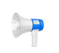 ZZTWER Mégaphone Bluetooth Portable avec Port USB et Enregistrement for entraîneurs, Enseignants et activités de Plein air Haut-Parleur Portable