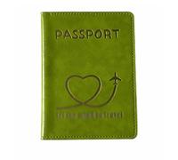 ZZTWER Protège-passeports Étui for Passeport en Cuir synthétique, étui de Voyage, Billet, Protection, Porte-Cartes d'identité, Accessoires(D)