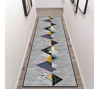 ZZUU Tapis Cuisine Devant evier,Tapis de Couloir,Motifs Géométriques Tapis Cuisine Imperméable,Résistant à l'huile,Lavables Antidérapant Tapis for Cuisine Salon Chambre Entrée
