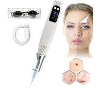 ZZwansuGE Stylo Picoseconde pour éLiminer Les Acrochordons, LumièRe Bleue/Rouge, 9 Modes/4 Niveaux, pour Une éLimination Indolore des Pigments, Cicatrices, Taches Brunes Et Taches De Rousseur.,Blue