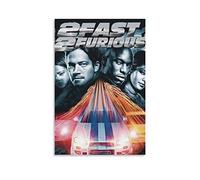 ZZXCHG Affiches sur toile 40x60cm Paul Walker Tyrese Gibson Tela Wall Art Soggiorno Poster Camera da letto Decor Pittura Senza Cornice