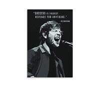 ZZXCHG Impression Sur Toile 50x70cm Ed Sheeran Picture Print Modern Family Bedroom Decor Posters Senza Cornice
