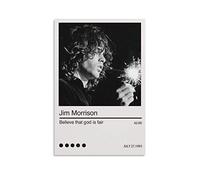 ZZXCHG Impression Sur Toile 60x80 Jim Morrison Canvas Wall Art Soggiorno Poster Camera da letto Decor Painting Senza Cornice