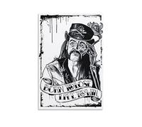 ZZXCHG Impression Sur Toile 60x80 Lemmy Kilmister stampa dipinti per soggiorno camera da letto decorazione Senza Cornice