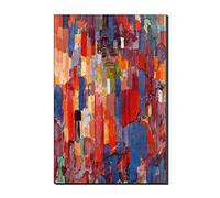 ZZXCHG Peinture Impression sur Toile 60x90cm Mme Kupka tra i verticali di Frantisek Kupka Stampa dipinti per soggiorno Camera da letto decorazione Senza Cornice