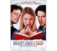 ZZXCHG Toile Peinture 50x70cm BRIDGET JONES'S DIARY Classic 2000s Movie Posters Home Furniture Decorative Living Room Bedroom Senza Cornice