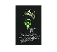 ZZXCHG Toile Peinture 50x70cm The Notorious B.I.G. Poster Canvas Wall Art Room Pictures for Bedroom Gifts Decor Senza Cornice