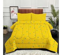 ZZXHG Couette 3D Imprimée | Imprimé Rétro, Confort Optimal & Pratique pour l'Été | Adaptée aux Couples, Salon Moderne, 160x200 cm avec 2 Taies Incluses_6495a