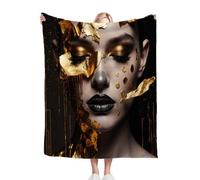 ZZXHG Couverture Plaid Polaire 150 x 200 Enfant Femme en 3D, Moelleuse Flanelle Couverture Lit 2 Personnes en Microfibre, Douce Chaude Plaid Jeté de Canapé Chambre Literie Polaire_A3867