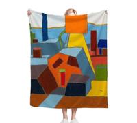 ZZXHG Couverture Plaid Polaire 150 x 200 Enfant Imprimé GéOméTrique Coloré, Moelleuse Flanelle Couverture Lit 2 Personnes en Microfibre, Douce Chaude Plaid Jeté de Canapé Chambre Literie Polaire_A4059