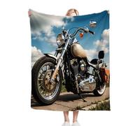 ZZXHG Couverture Plaid Polaire 150x200 Enfant Moto 3D Jeunesse, Moelleuse Flanelle Couverture Lit 2 Personnes en Microfibre, Douce Chaude Plaid Jeté de Canapé Chambre Literie Polaire_A7539