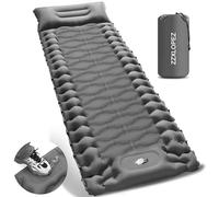 ZZXLOPEZ Matelas Campings Autogonflant, Matelas Camping Autogonflant Pliable avec Pompe à Pied, Matelas Gonflable Résistant à l'eau, Portable Tapis de Matelas pour Camping, Voyage, Plage, Tente