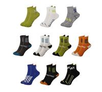 Zzxlw Garçons Chaussettes de Sport Enfants Nouveauté Mid Calf Taps Coton Doux Athlétique Crew Chaussettes pour Enfants Porter Quotidien 10 Paires M 3-12 Ans, multicolore, 27-31
