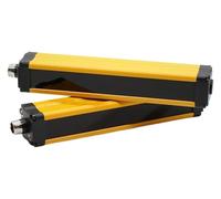 ZZYAO Capteur de rideau lumineux sécurité 3/5M Rideau 14-16 faisceaux 40mm Dispositif protection Sortie relais NPN DC24V APS30,q04