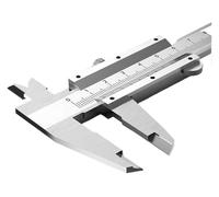 ZZYAO Pied à coulisse à cadran Pied à coulisse à vernier de qualité industrielle Petit micromètre standard à huile domestique Outil de mesure pédagogique,i13