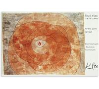 ZZYGGN GMGSW Affiche At The Core de Paul Klee Art mural sur toile Impressions esthétiques Peinture minimaliste de Paul Klee pour bureau à domicile Décoration photo 40x65cmx1 sans cadre