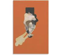 ZZYGGN GMGSW Dos d’homme par Francis Bacon Affiche et estampes Art mural esthétique Francis Bacon Peinture Toile pour bureau Murale Photo Décor 50x75cm Sans cadre