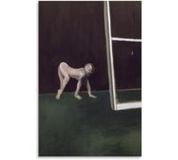 ZZYGGN GMGSW Enfant marchant à quatre pattes par Francis Bacon Affiche et impressions Rétro Art mural Francis Bacon peinture toile pour la maison Photo décor 50x75cm sans cadre