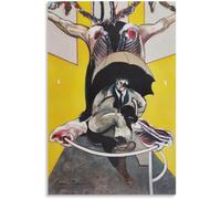 ZZYGGN GMGSW Figurines de viande par Francis Bacon Affiche Impressions abstraites Francis Bacon Art mural Peinture sur toile rétro pour la maison Décor mural 50x75cm Sans cadre
