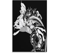 ZZYGGN GMGSW M.C. Escher Affiche M.C. Escher《Force De Vie》Art Mural M.C. Escher Imprime M.C. Escher Peinture Toile Pour La Maison Décoration Murale Photo 40x55cm Sans Cadre