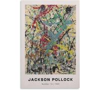 ZZYGGN GMGSW Numéro 16 1949 Par Jackson Pollock Affiche et peinture sur toile Art mural abstrait Jackson Pollock impressions pour la décoration murale de la maison 40x60cm sans cadre