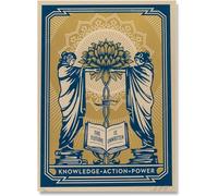 ZZYGGN GMGSW Shepard Fairey Affiches Shepard Fairey Imprime Graffiti Peinture Pop Toile Murale Art Shepard Fairey Photos pour Salon Decor 40x60cm sans Cadre